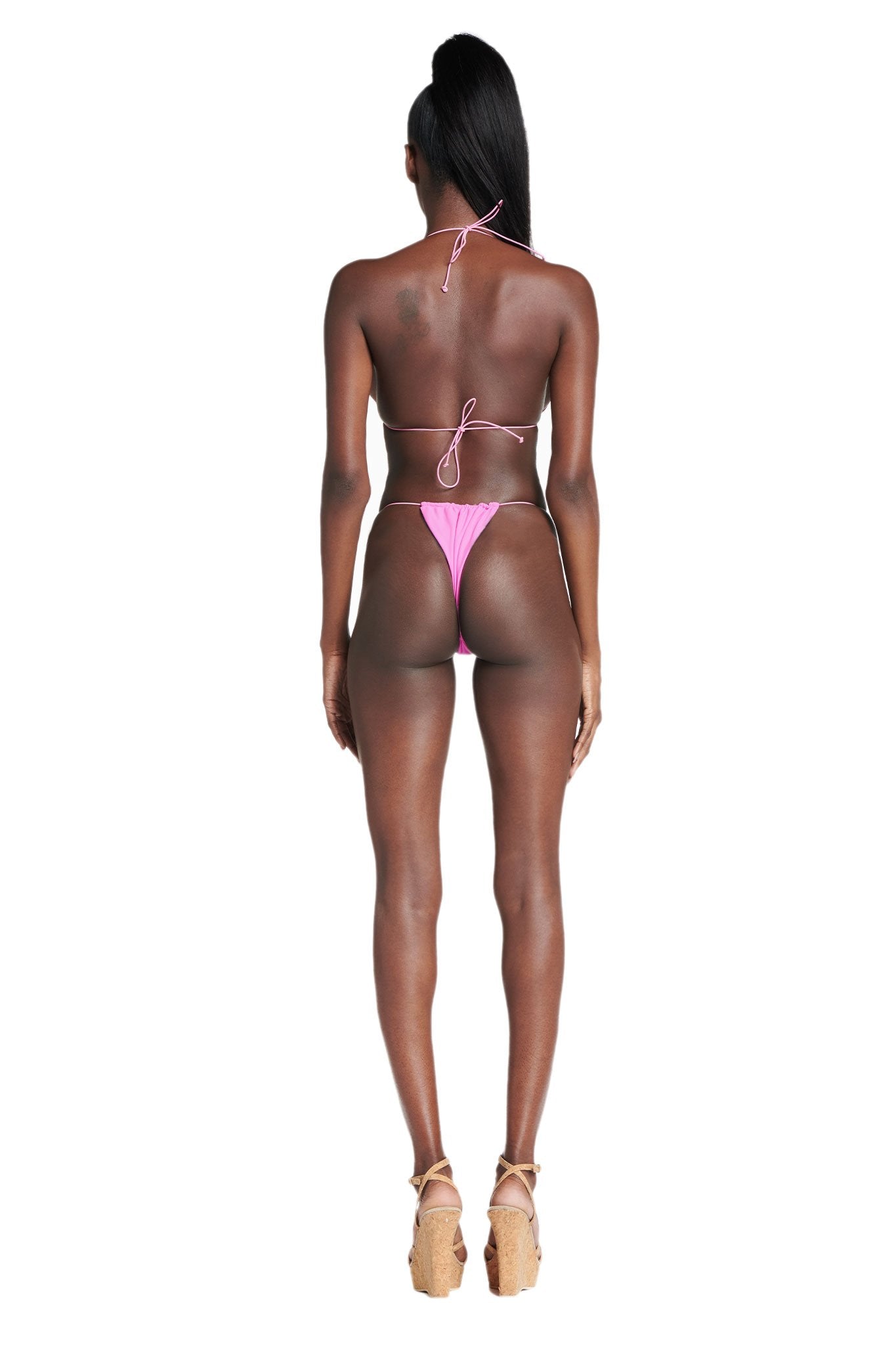 BAMBI BIKINI TOP - PINK
